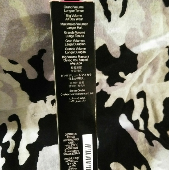 🆕 Lancôme Monsieur BIG Mascara Black Grand Vol. - Picture 5 of 6